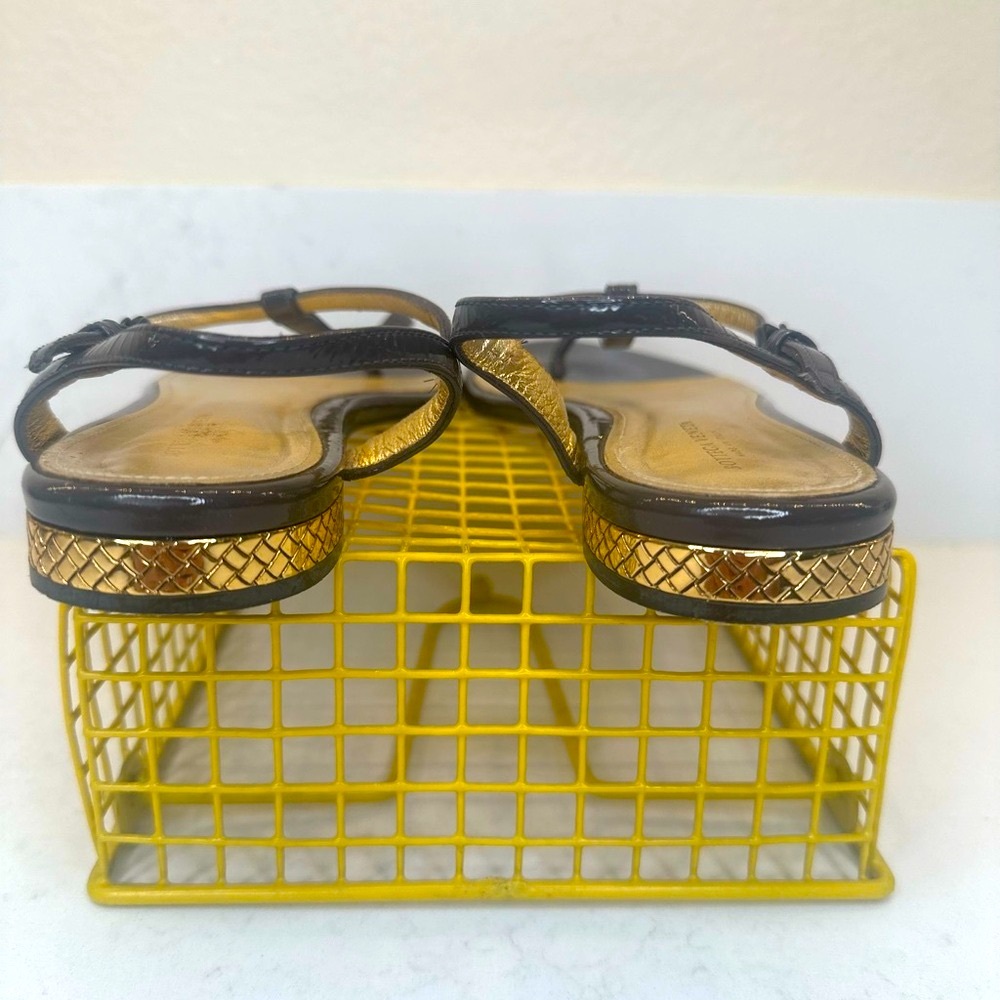 Bottega Veneta Taupe Minimalist Sandals